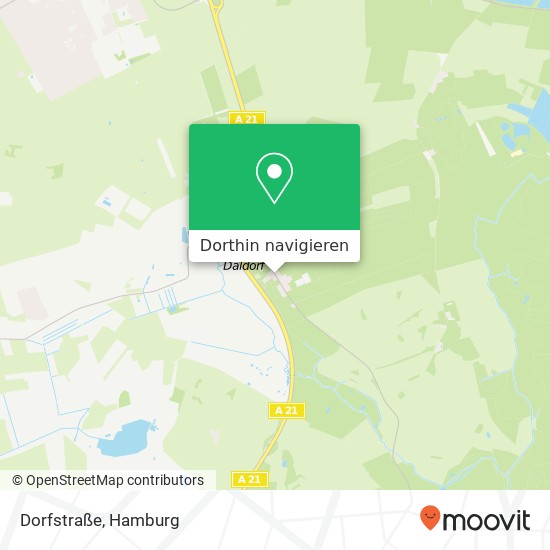 Dorfstraße Karte