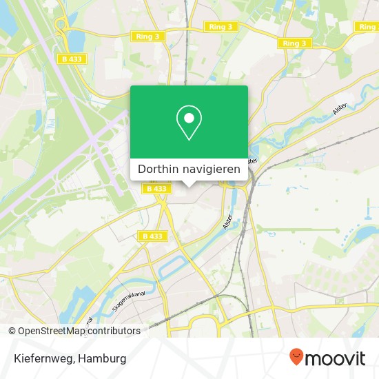 Kiefernweg Karte