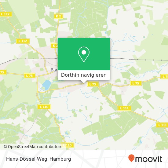 Hans-Dössel-Weg Karte