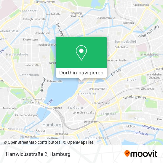 Hartwicusstraße 2 Karte