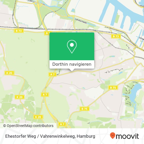 Ehestorfer Weg / Vahrenwinkelweg Karte