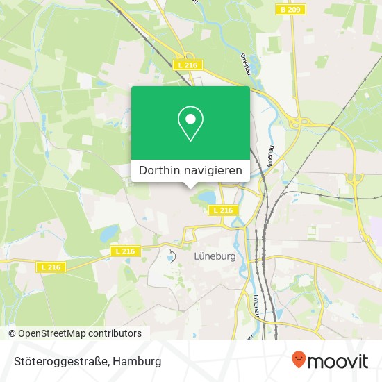 Stöteroggestraße Karte