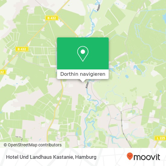 Hotel Und Landhaus Kastanie Karte