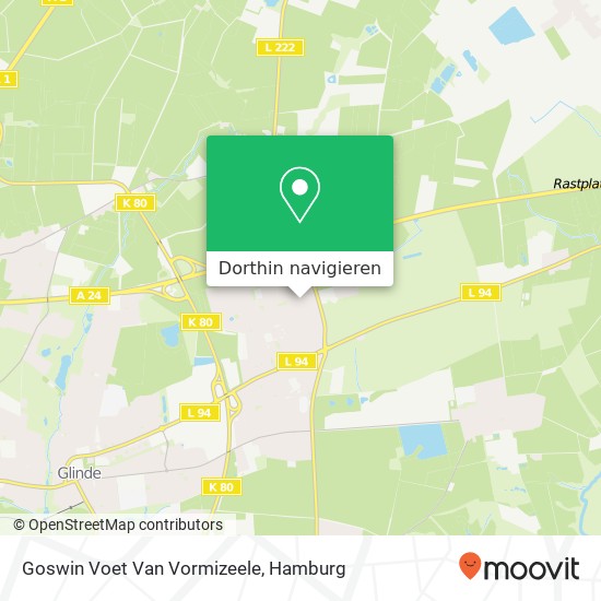 Goswin Voet Van Vormizeele Karte