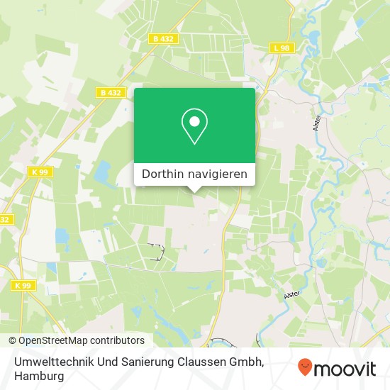 Umwelttechnik Und Sanierung Claussen Gmbh Karte