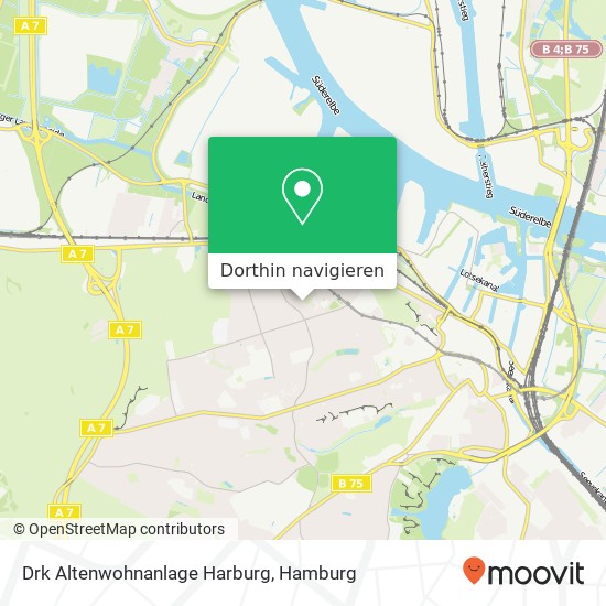 Drk Altenwohnanlage Harburg Karte