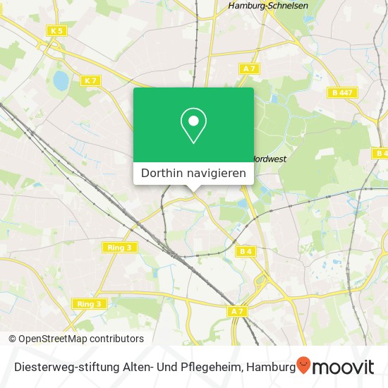 Diesterweg-stiftung Alten- Und Pflegeheim Karte