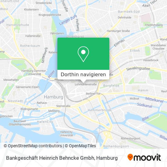 Bankgeschäft Heinrich Behncke Gmbh Karte