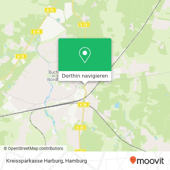 Kreissparkasse Harburg Karte