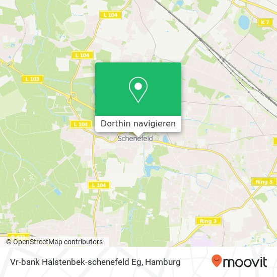 Vr-bank Halstenbek-schenefeld Eg Karte