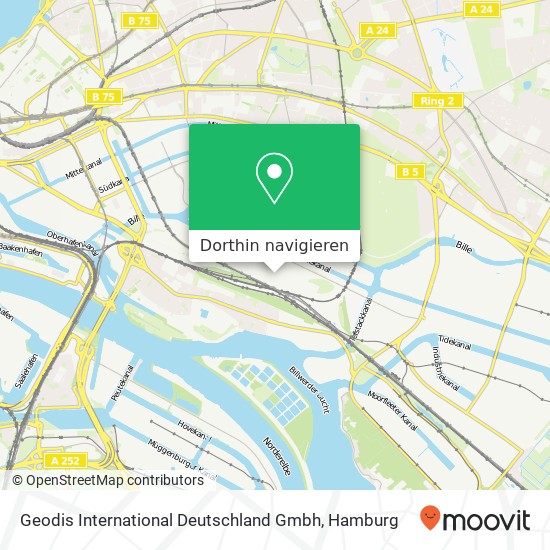 Geodis International Deutschland Gmbh Karte