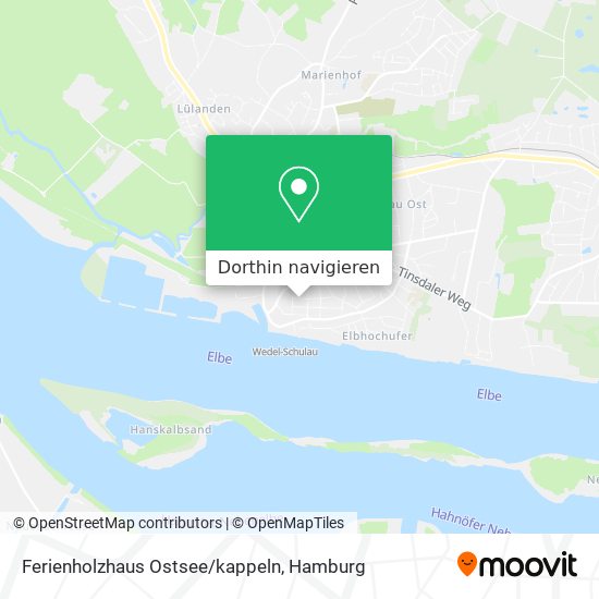 Ferienholzhaus Ostsee/kappeln Karte