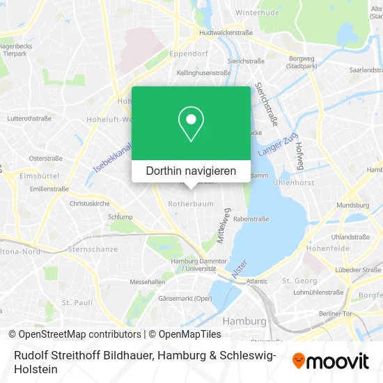 Rudolf Streithoff Bildhauer Karte