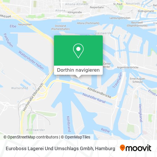 Euroboss Lagerei Und Umschlags Gmbh Karte