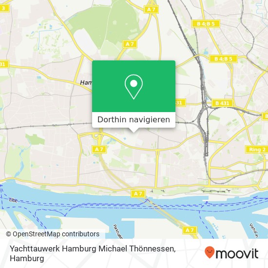 Yachttauwerk Hamburg Michael Thönnessen Karte