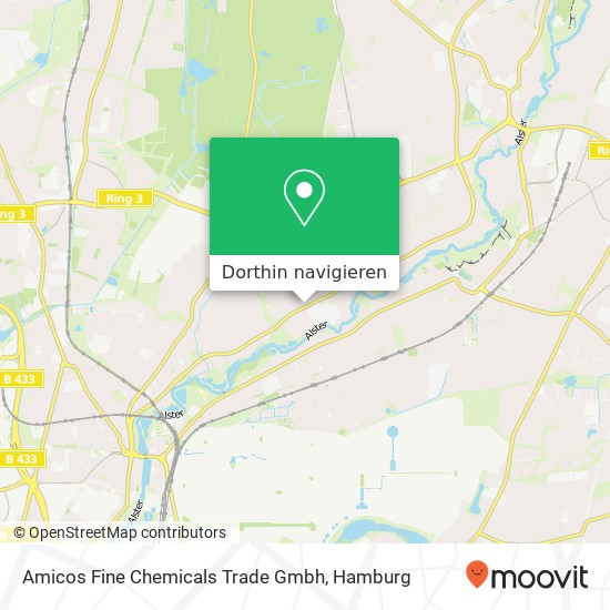 Amicos Fine Chemicals Trade Gmbh Karte