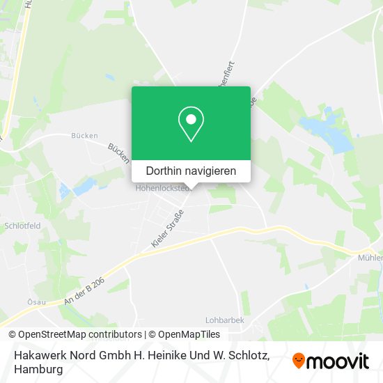Hakawerk Nord Gmbh H. Heinike Und W. Schlotz Karte