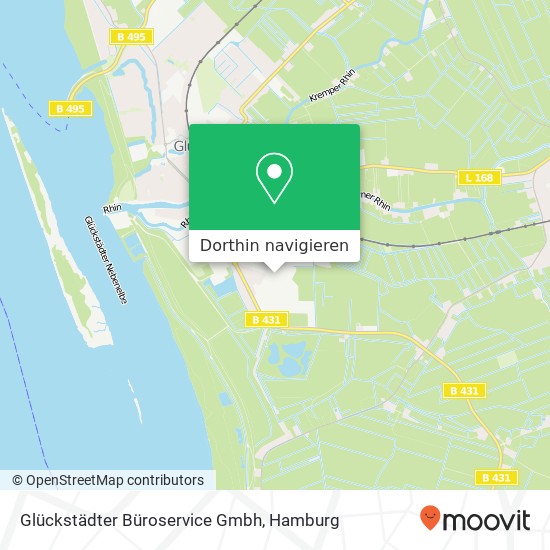 Glückstädter Büroservice Gmbh Karte