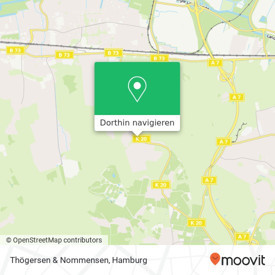 Thögersen & Nommensen Karte