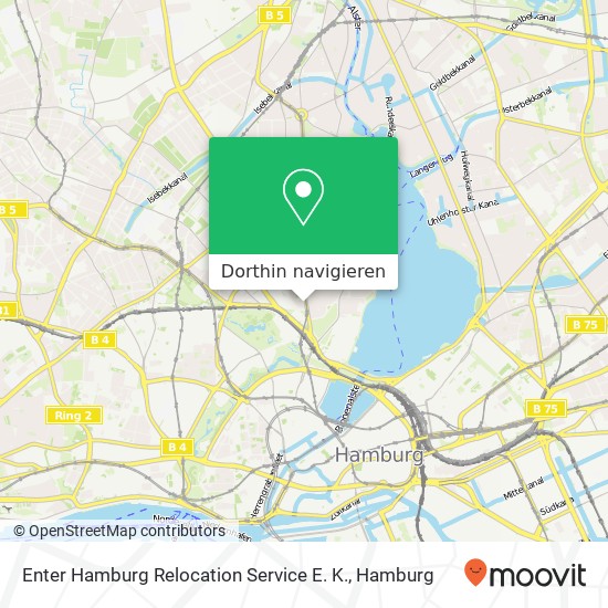 Enter Hamburg Relocation Service E. K. Karte