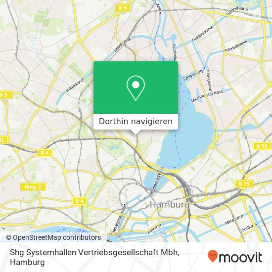 Shg Systemhallen Vertriebsgesellschaft Mbh Karte