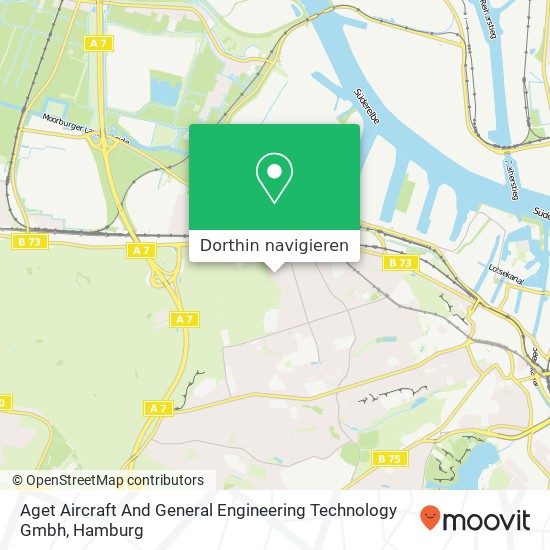 Aget Aircraft And General Engineering Technology Gmbh Karte