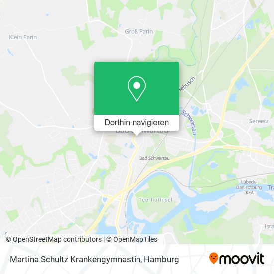 Martina Schultz Krankengymnastin Karte