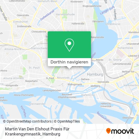 Martin Van Den Elshout Praxis Für Krankengymnastik Karte