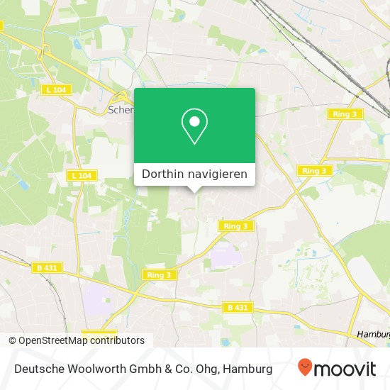 Deutsche Woolworth Gmbh & Co. Ohg Karte