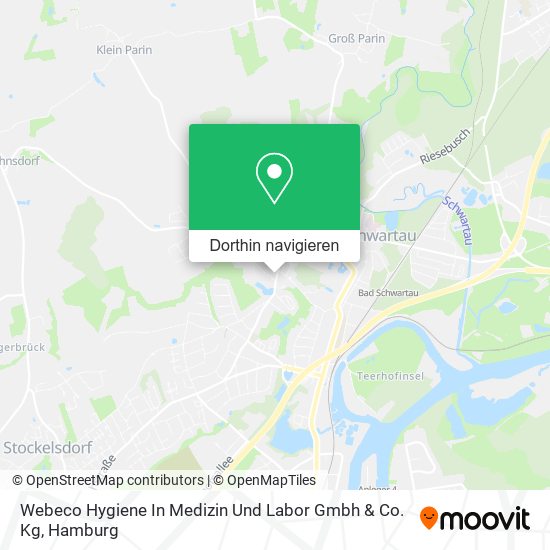 Webeco Hygiene In Medizin Und Labor Gmbh & Co. Kg Karte