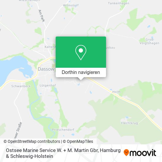 Ostsee Marine Service W. + M. Martin Gbr Karte