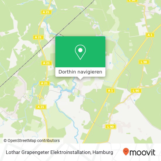 Lothar Grapengeter Elektroinstallation Karte