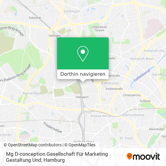 Mg D-conception Gesellschaft Für Marketing Gestaltung Und Karte