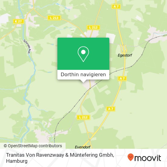 Tranitas Von Ravenzwaay & Müntefering Gmbh Karte
