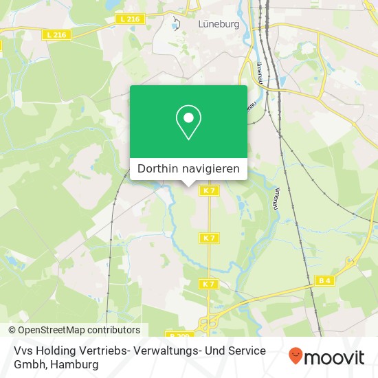 Vvs Holding Vertriebs- Verwaltungs- Und Service Gmbh Karte