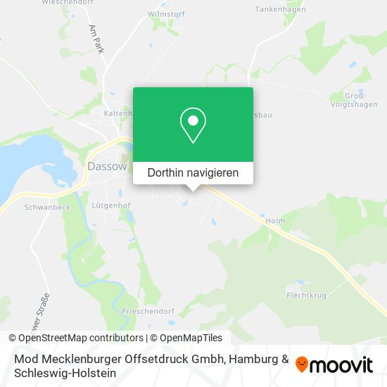 Mod Mecklenburger Offsetdruck Gmbh Karte