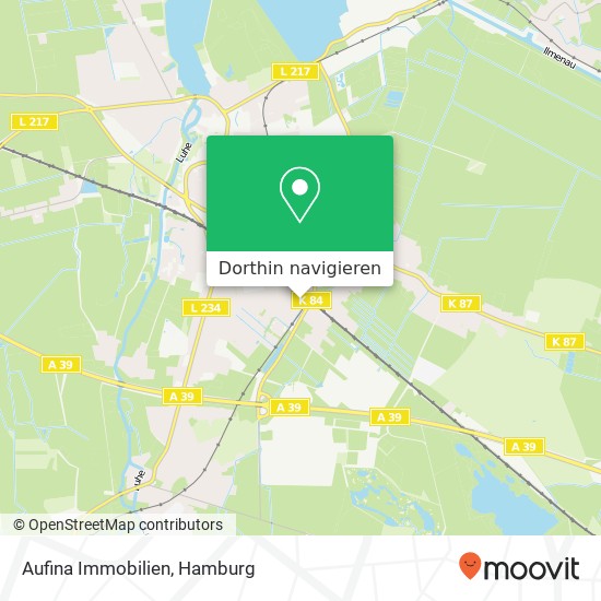 Aufina Immobilien Karte