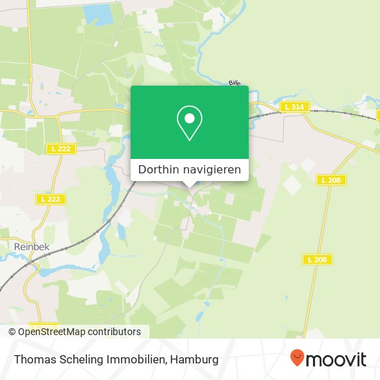 Thomas Scheling Immobilien Karte