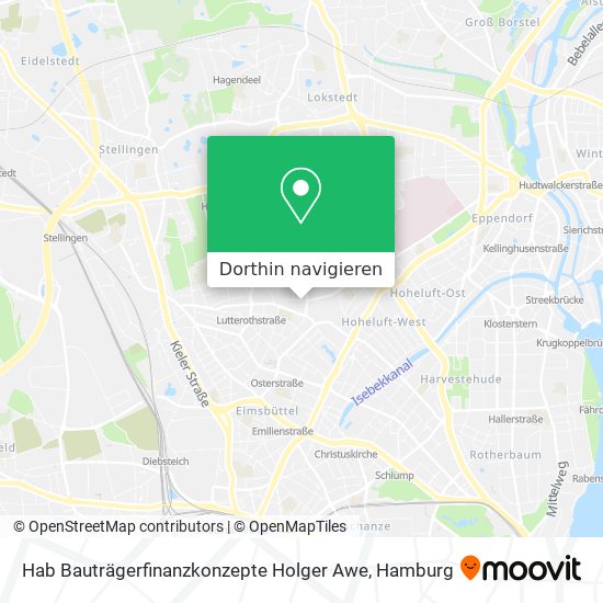 Hab Bauträgerfinanzkonzepte Holger Awe Karte