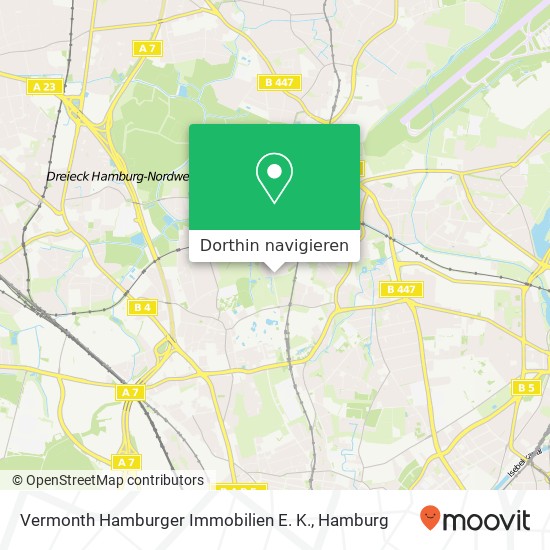 Vermonth Hamburger Immobilien E. K. Karte