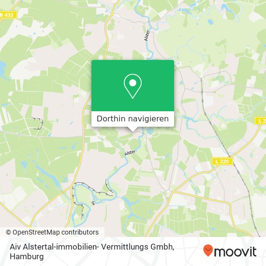 Aiv Alstertal-immobilien- Vermittlungs Gmbh Karte