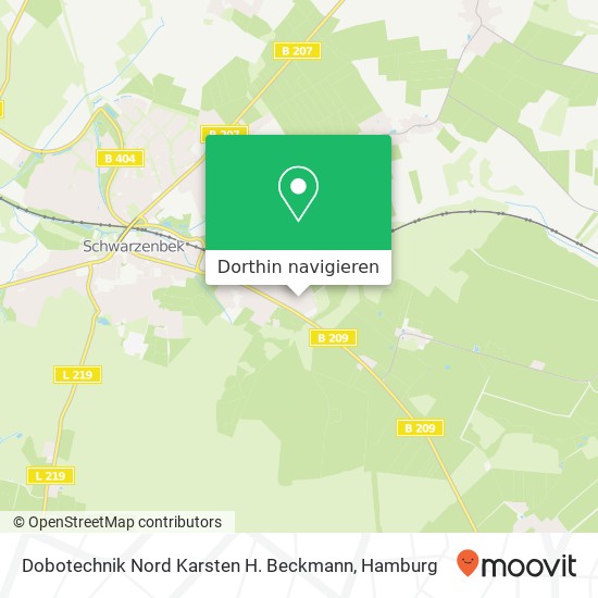 Dobotechnik Nord Karsten H. Beckmann Karte