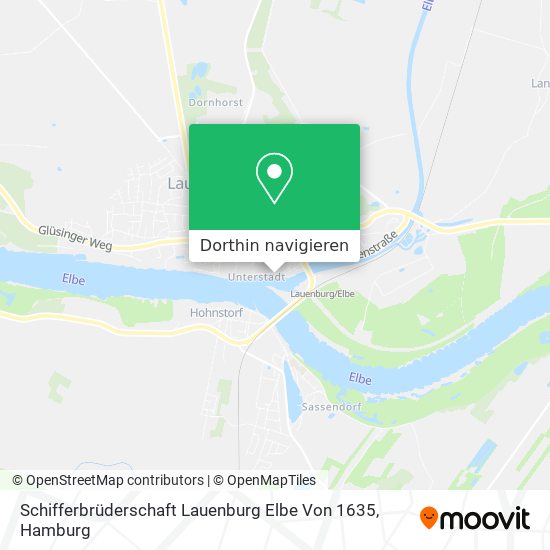 Schifferbrüderschaft Lauenburg Elbe Von 1635 Karte