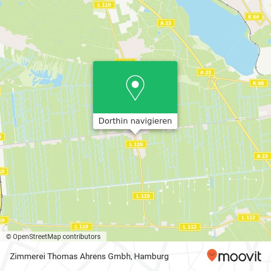 Zimmerei Thomas Ahrens Gmbh Karte