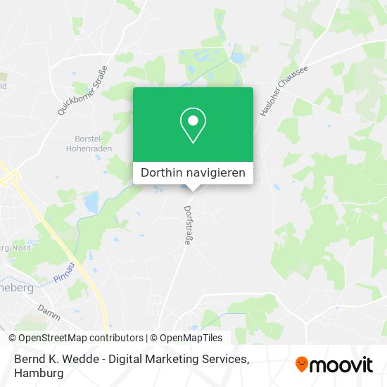 Bernd K. Wedde - Digital Marketing Services Karte