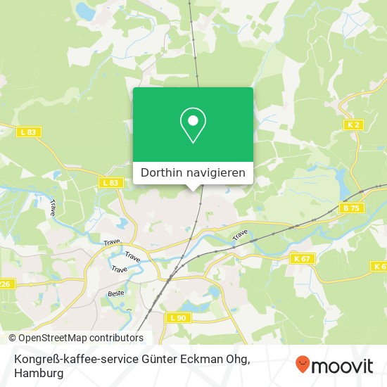 Kongreß-kaffee-service Günter Eckman Ohg Karte