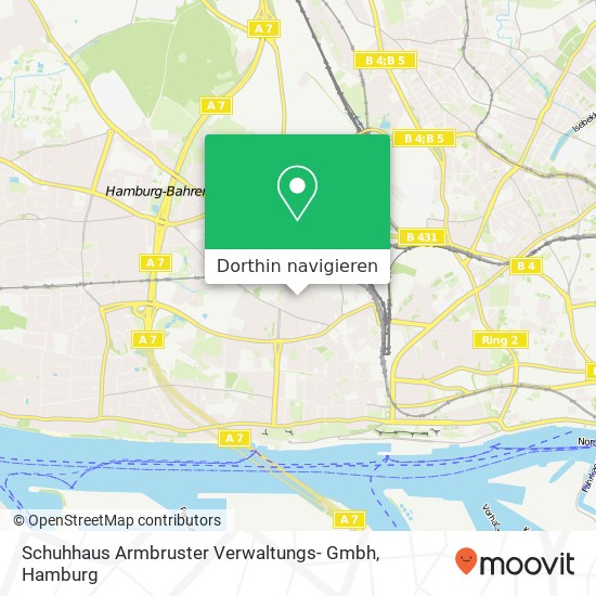 Schuhhaus Armbruster Verwaltungs- Gmbh Karte