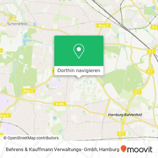 Behrens & Kauffmann Verwaltungs- Gmbh Karte