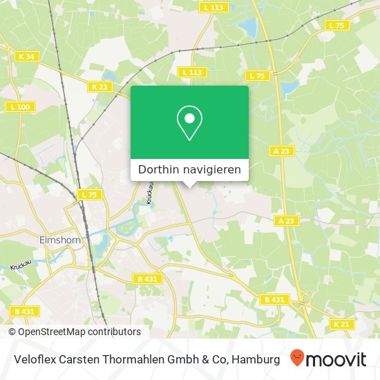 Veloflex Carsten Thormahlen Gmbh & Co Karte