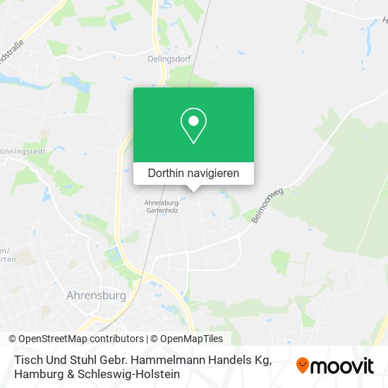 Tisch Und Stuhl Gebr. Hammelmann Handels Kg Karte